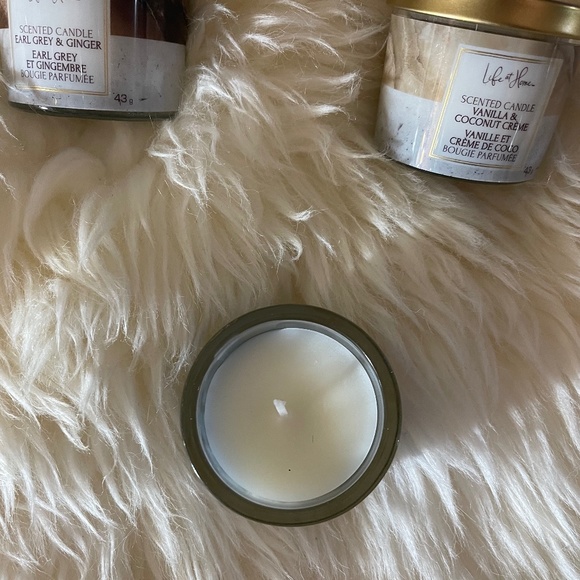 Set of 7 Life at Home mini candles - Picture 2 of 2